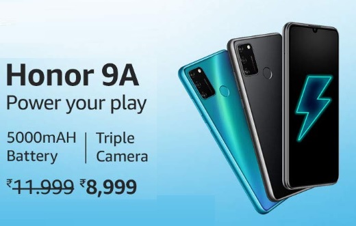 India Desire : Honor 9A Amazon Price Rs 9999: Buy In Open Sale, Launch Date, Specifications & Buy Online In India